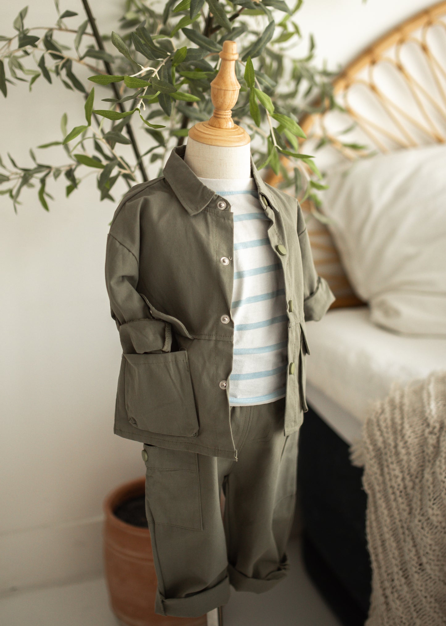 Army Green Cargo Set