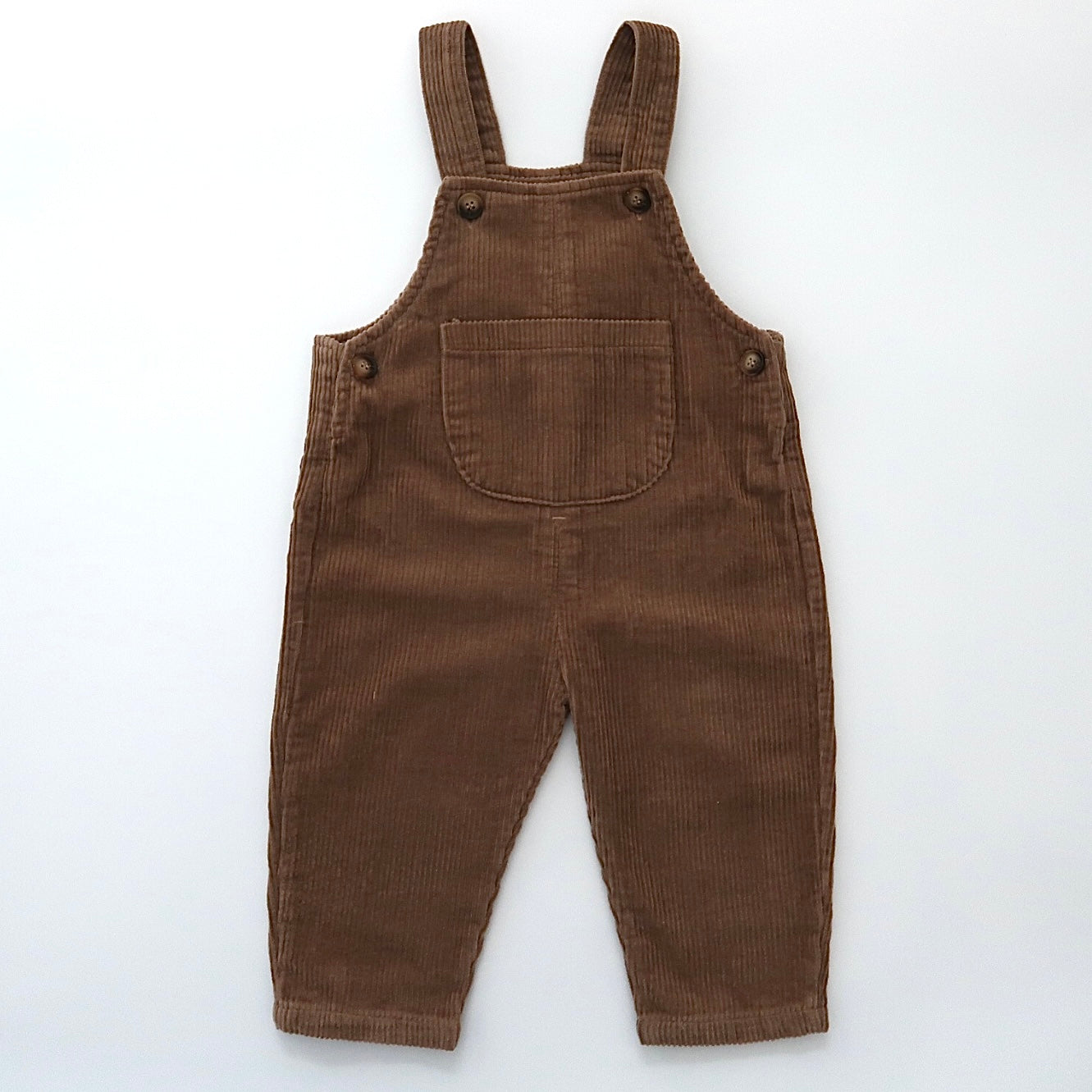 Brown Corduroy Overalls