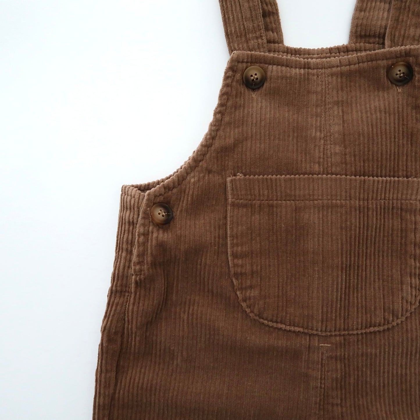 Brown Corduroy Overalls