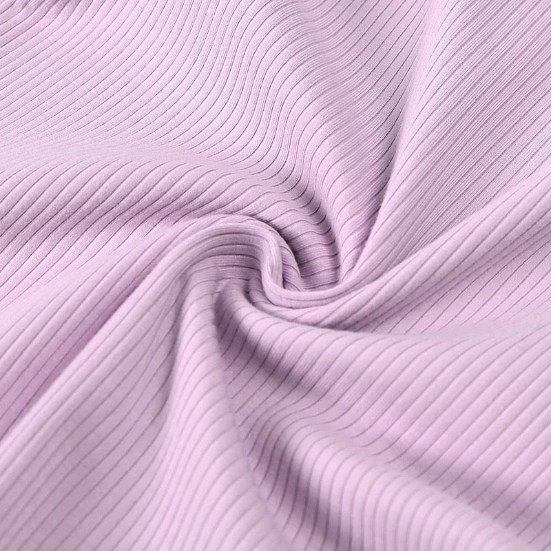 2-Pc Ribbed Bamboo Pajamas