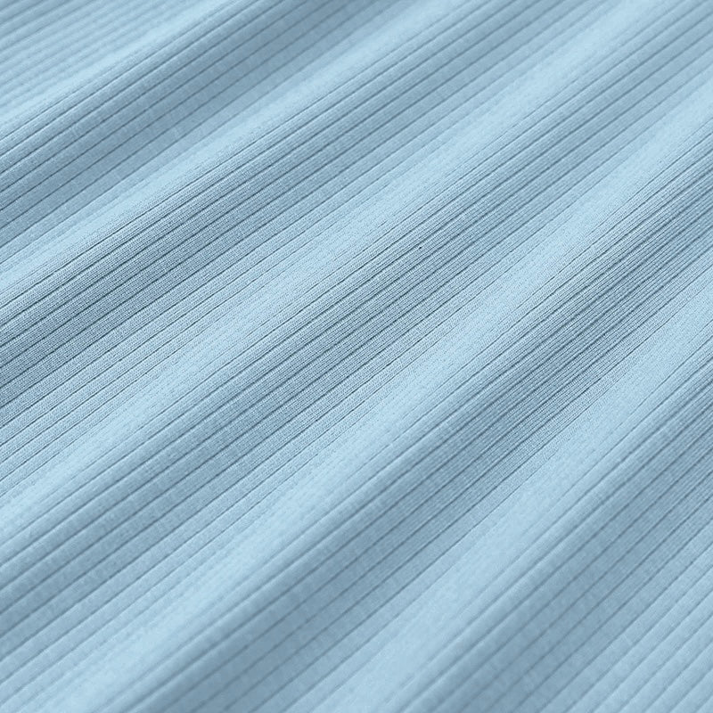 2-Pc Ribbed Bamboo Pajamas