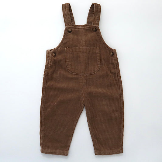 Brown Corduroy Overalls