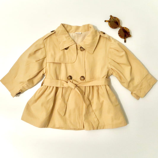 Tan Peacoat (3T ONLY)