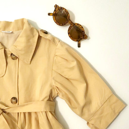Tan Peacoat (3T ONLY)